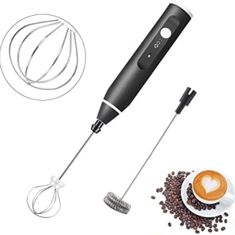 Rechargeable Electric Coffee Frother & Egg Beater | High-Speed Handheld Mixer with USB Charging Smart Coffee Beater
