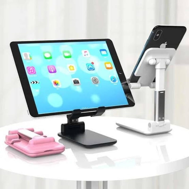 Universal Foldable Mobile & Tablet Stand | Adjustable Multi-Angle Holder Smart Foldable Stand