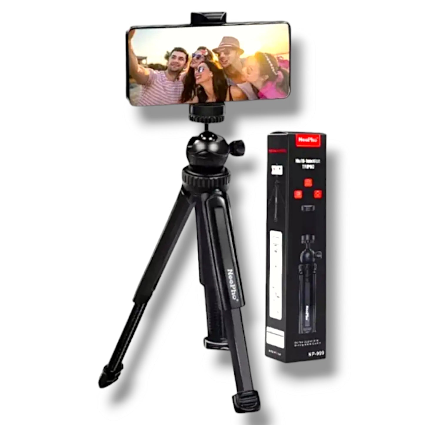 Nepho NP-999 Tripod Stand & Extendable Selfie Stick | Your Ultimate Photography Companion Smart Tripod NP-999 SKU: Sm-24-00-00-245