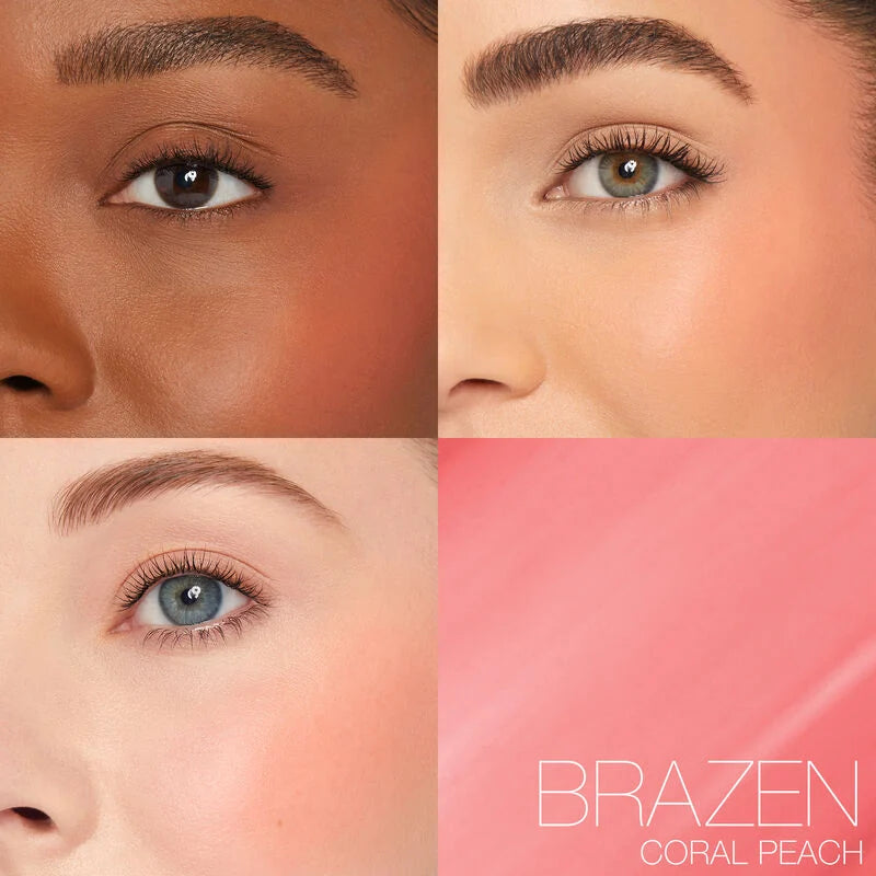 Brazen | NARS Afterglow Liquid Blush 7ml Buildable Hydrating Blush with Sodium Hyaluronate and Vegan Protein Hydrating buildable liquid blush